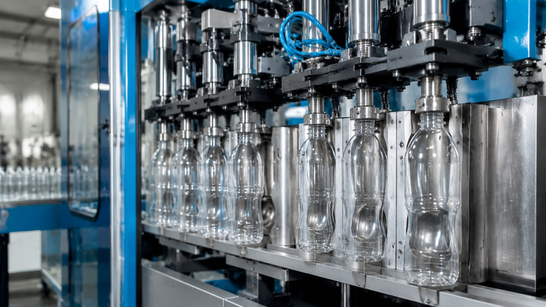 عیوب بطری حین بادکن blow molding